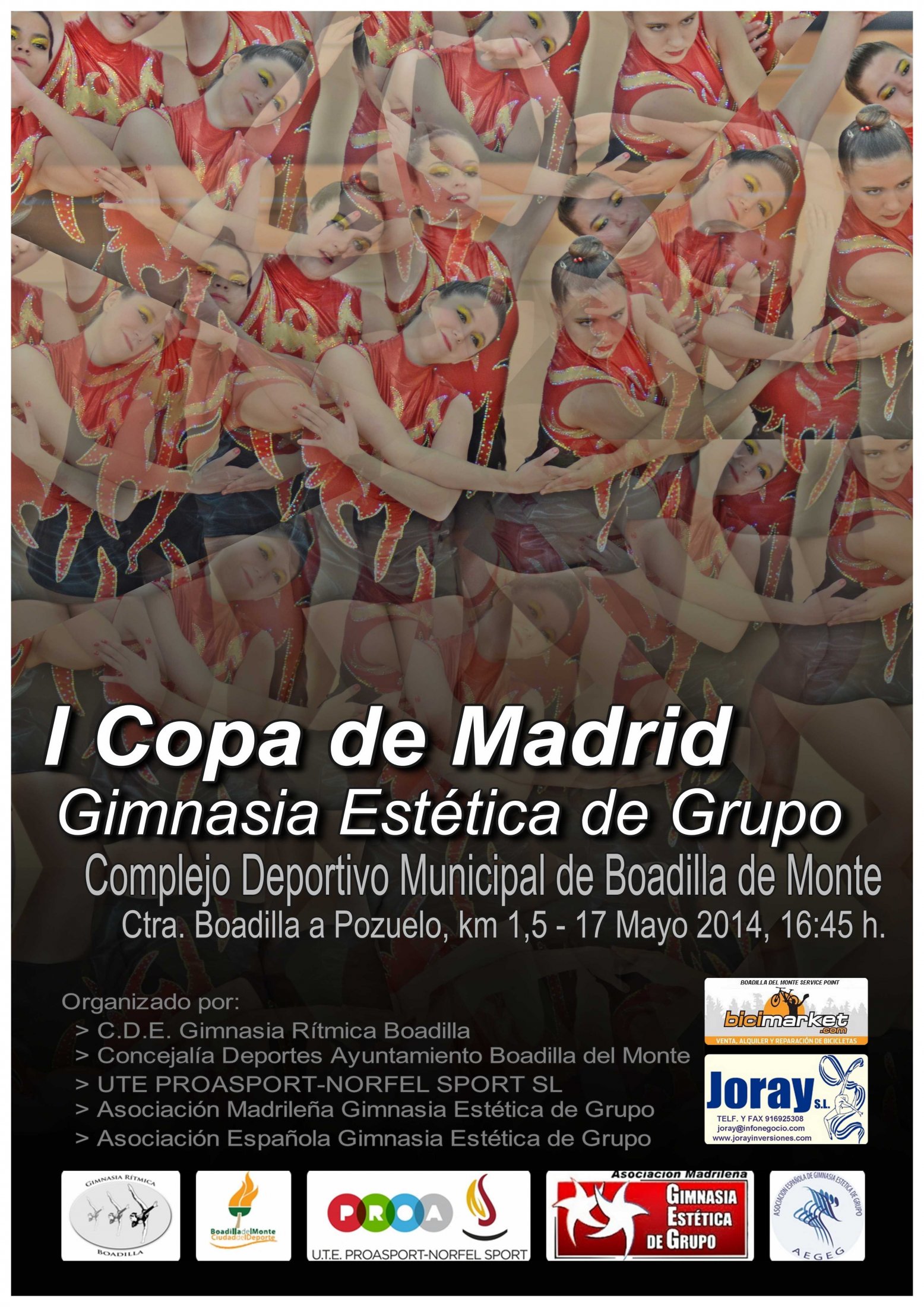 Cartel I Copa Madrid GEG (Senior)